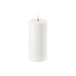 Uyuni Lighting LED Pillar Candle 10 cm,> Lys & Duftlys