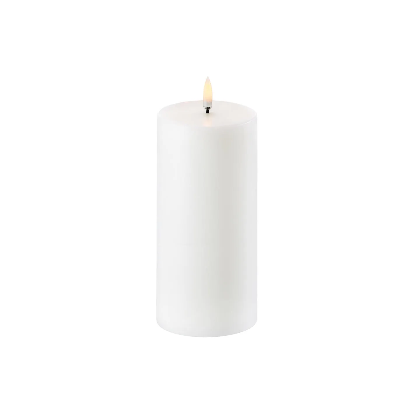 Uyuni Lighting LED Pillar Candle 10 cm,> Lys & Duftlys