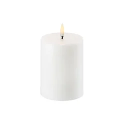 Uyuni Lighting LED Pillar Candle 10 cm,> Lys & Duftlys
