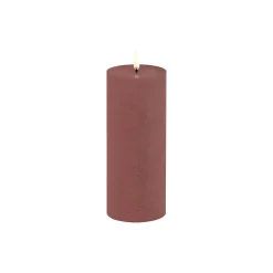Outlet Uyuni Lighting LED Pillar Candle 20 cm, terracotta