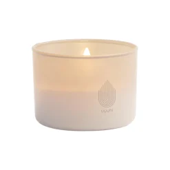 Best Uyuni Lighting LED rechargeable glass candle, vanilla
