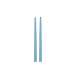 Uyuni Lighting LED Slim Taper Candle 32 cm 2 pcs,> Lys & Duftlys