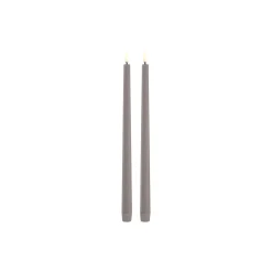 Uyuni Lighting LED Slim Taper Candle 32 cm 2 pcs,> Lys & Duftlys