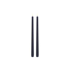 Uyuni Lighting LED Slim Taper Candle 32 cm 2 pcs,> Lys & Duftlys