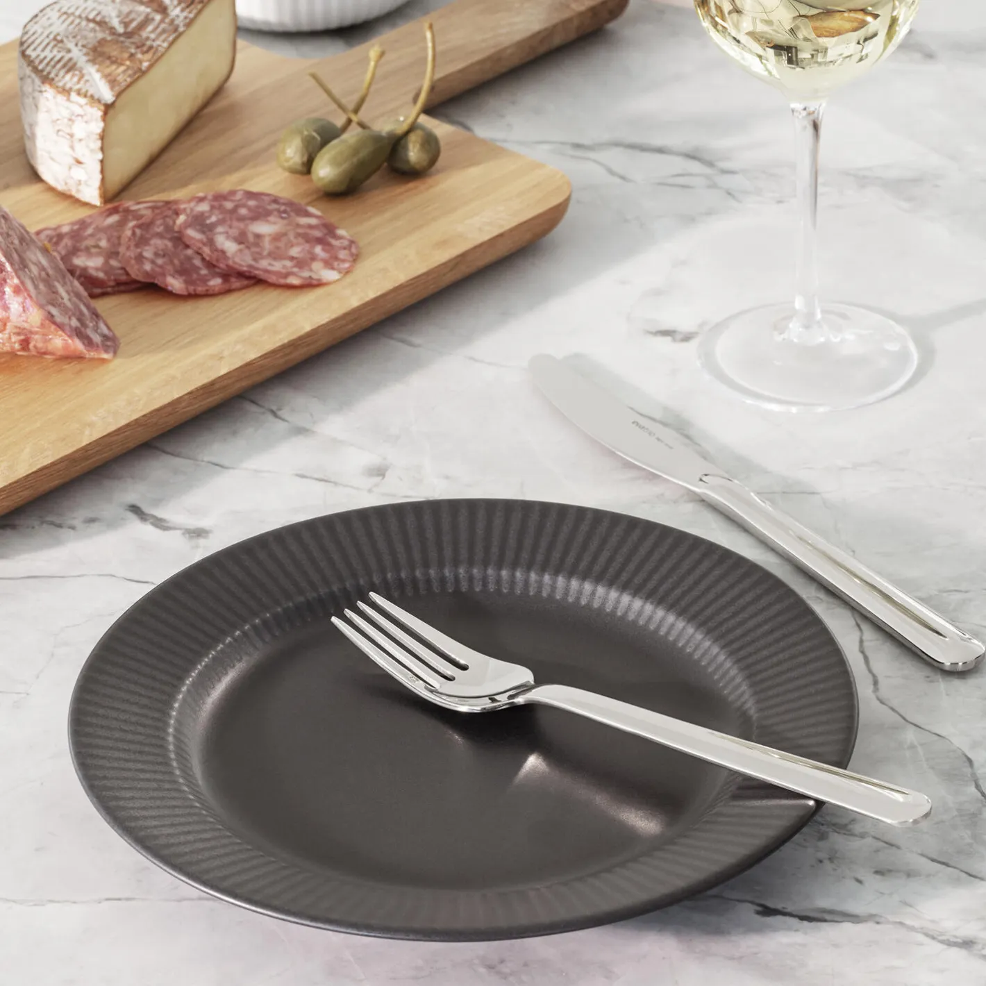 Eva Trio Legio Nova frokosttallerken 22 cm,> Tallerkener