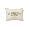 Lexington House Pillow, lt beige/olive> Pyntepuder & Hynder