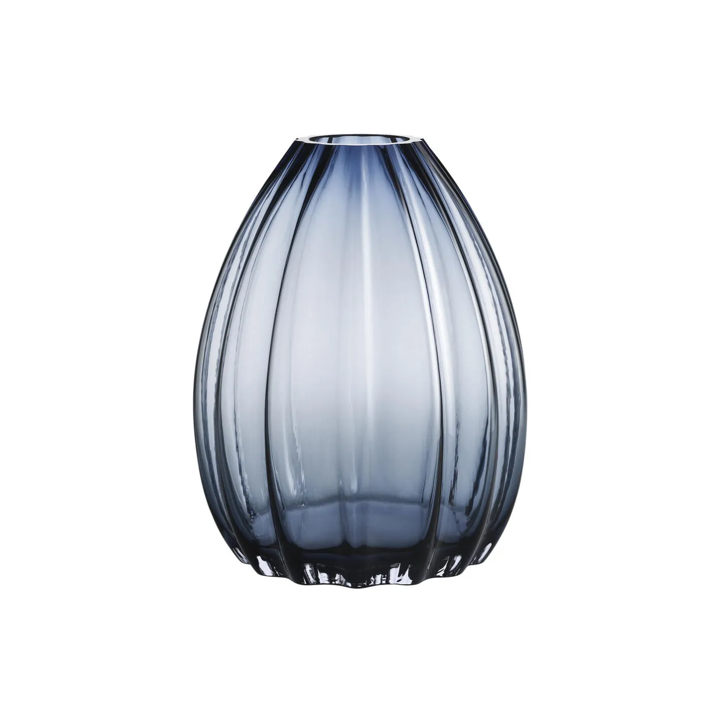 Hot Holmegaard 2Lips vase, mørk blå