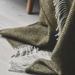 Silkeborg Uldspinderi Livø plaid,><noscript><img width=