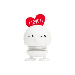 Hoptimist Love Bimble, white> Figurer & Glaskunst