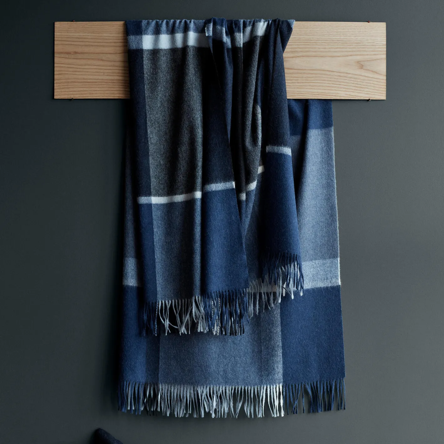 Outlet ELVANG Manhattan plaid, evergreen/botanic green