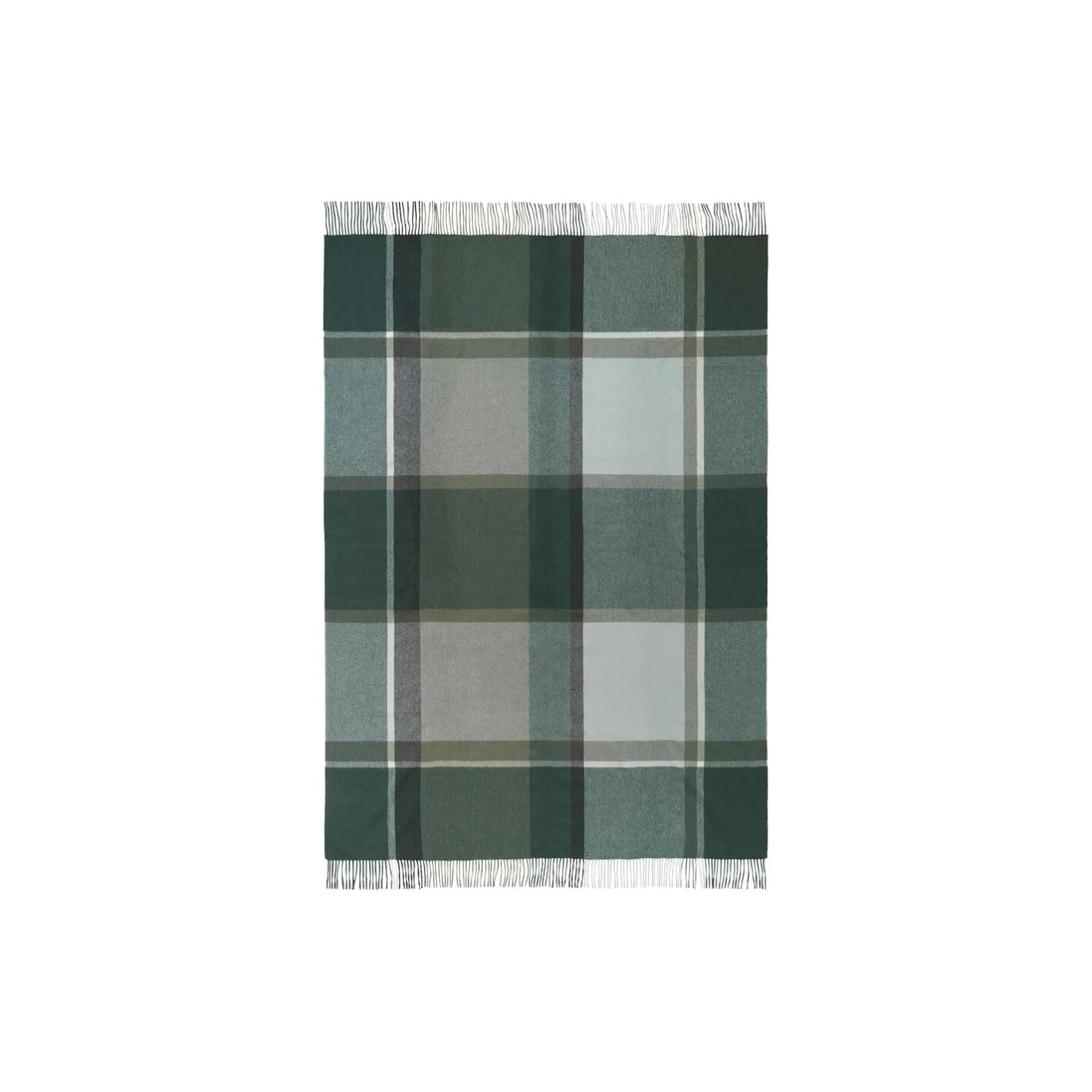 Outlet ELVANG Manhattan plaid, evergreen/botanic green