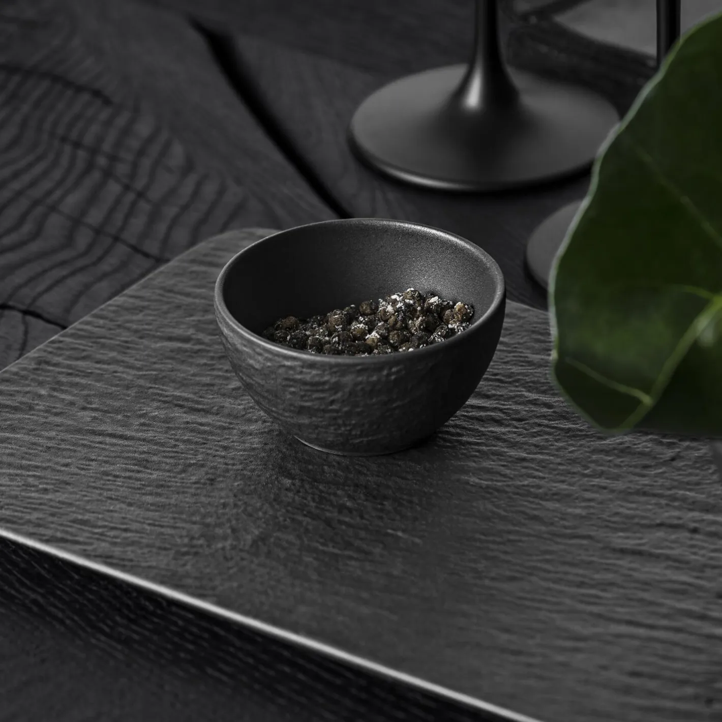Villeroy & Boch Manufacture Rock dip skål> Skåle & Fade
