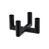 Clearance Uyuni Lighting Matrix Mini Taper Candleholder 4 Arm, matte black