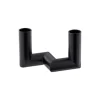 Uyuni Lighting Matrix Mini Taper Candleholder 2 Arm, matte black> Lysestager