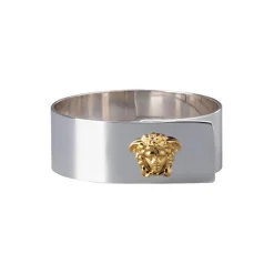New Rosenthal x Versace Medusa Napkin Ring silver/gold
