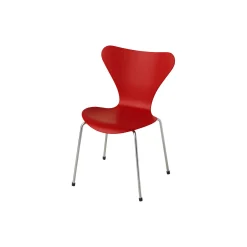 Fritz Hansen Miniature Serie 7™ stol, opium red> Figurer & Glaskunst