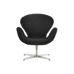 Fritz Hansen Miniature Svanen™, sort> Figurer & Glaskunst