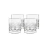 New Luigi Bormioli Mixology Textures Vandglas/whiskyglas 4 stk.