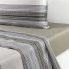 BOSS Home Modernist Stripe fladt lagen> Sengetøj