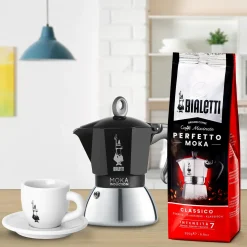Bialetti Moka espressokande til induktion, 4 kopper> Kaffe- & Teudstyr