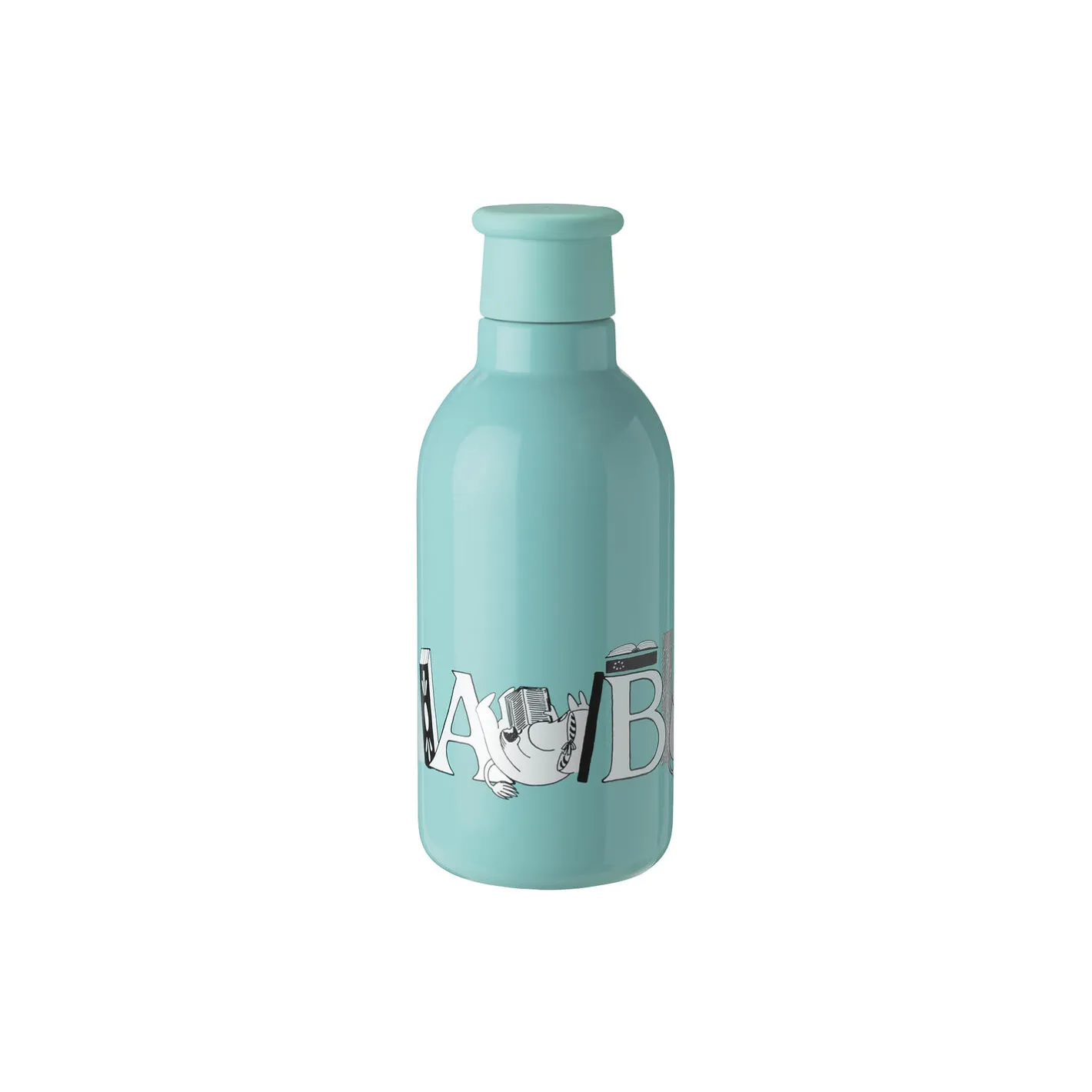 RIG-TIG Moomin ABC termoflaske 0,5 L, moomin turqouise