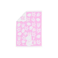 Discount Moomin Arabia Mumi badehåndklæde seashells pink