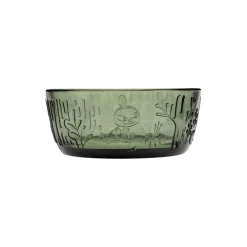 Best Moomin Arabia Mumi glasskål 35 cl, pine green