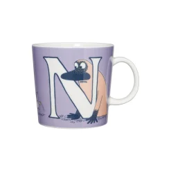 Discount Moomin Arabia Mumi krus 40 cl Alfabet N