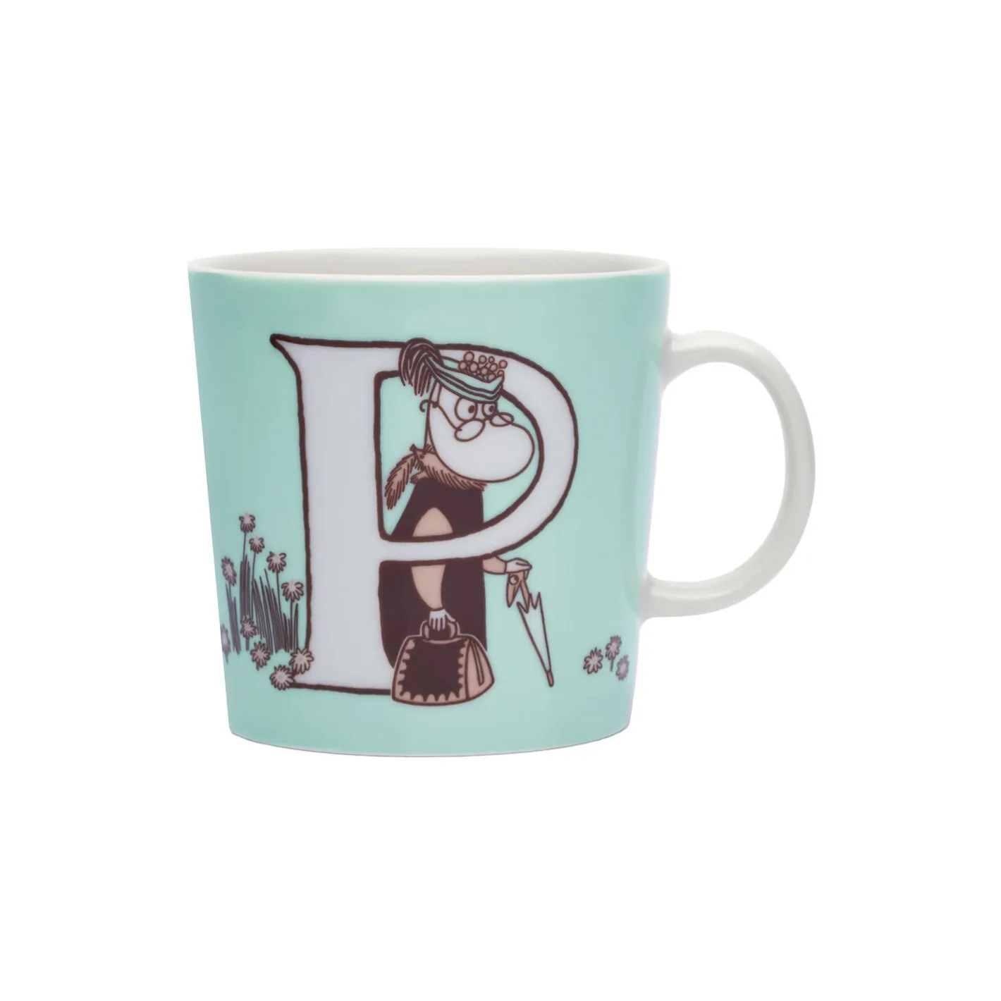 Moomin Arabia Mumi krus 40 cl Alfabet P