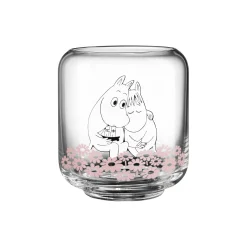Muurla Mumi Sammen fyrfadslys/vase> Lysestager