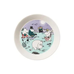 Clearance Moomin Arabia Mumi Stranddag tallerken Ø 19 cm