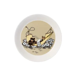 Discount Moomin Arabia Mumi tallerken Ø 19 cm Bisamrotte