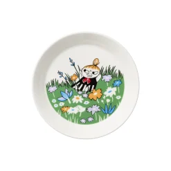 Best Moomin Arabia Mumi tallerken Ø 19 cm Lille My på engen