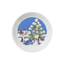 Discount Moomin Arabia Mumi tallerken 2021: Jul & Tegning 2 pcs