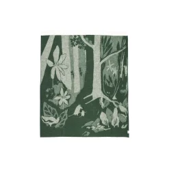 Discount Moomin Arabia Mumi uldtæppe, grøn
