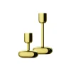Sale Iittala Nappula lysestage sæt, messing