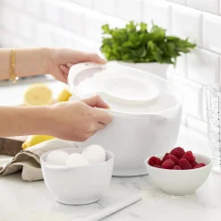 Rosti NEW Margrethe røreskål m. piskelåg, hvid><noscript><img width=