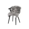 NATURES Collection Newzealandsk Premium langhåret lammeskind, light grey> Skind