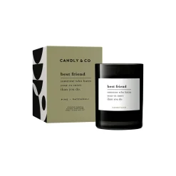 Candly & Co No. 4 Candle, BEST FRIEND Someone who hates your ex more than you do> Lys & Duftlys
