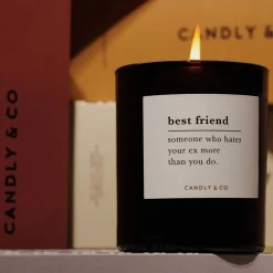 Candly & Co No. 4 Candle, BEST FRIEND Someone who hates your ex more than you do><noscript><img width=