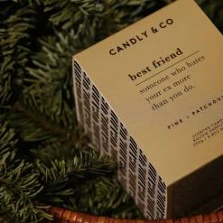 Candly & Co No. 4 Candle, BEST FRIEND Someone who hates your ex more than you do><noscript><img width=