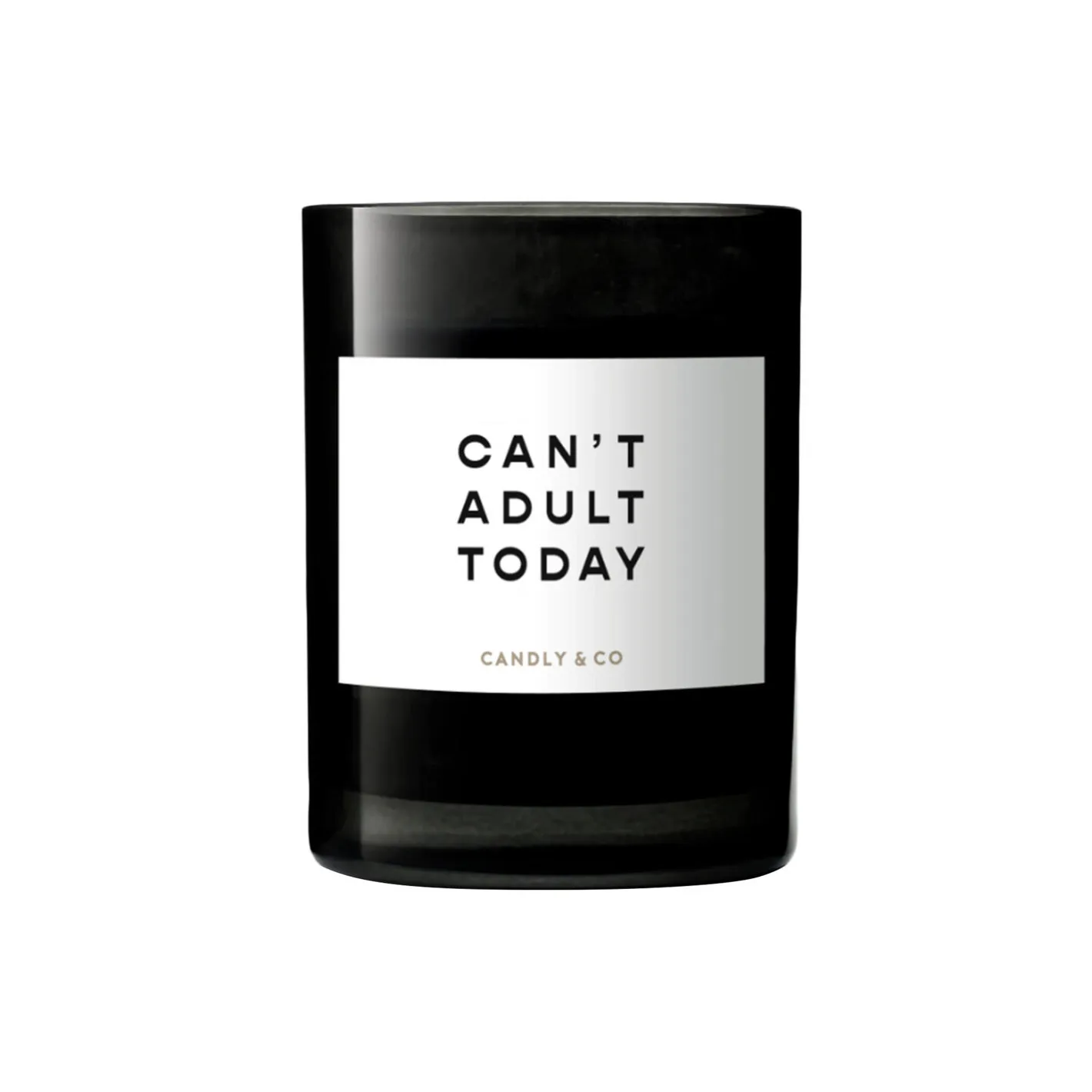 Candly & Co No. 1 Candle, Can't adult today> Lys & Duftlys