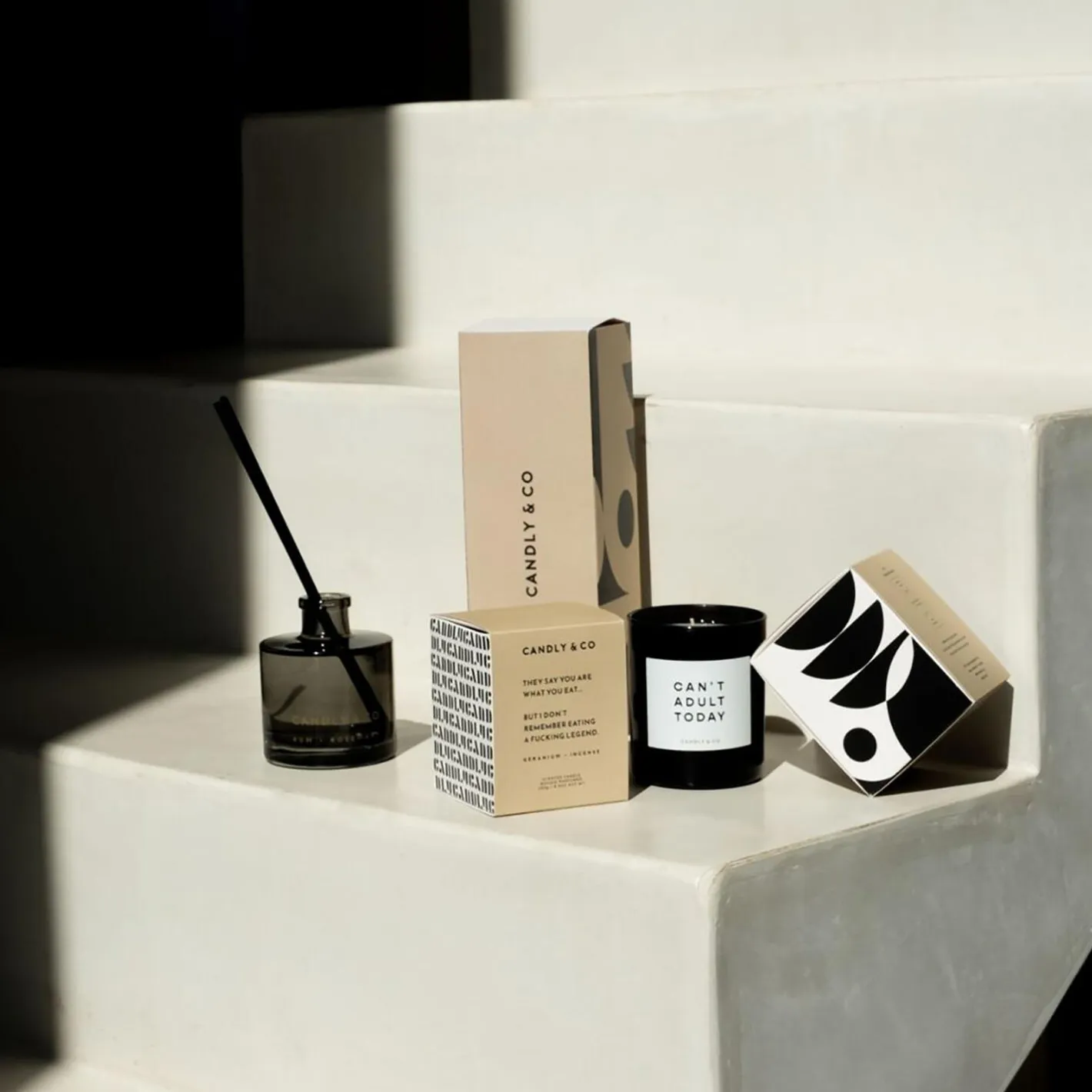 Candly & Co No. 1 Candle, Can't adult today> Lys & Duftlys
