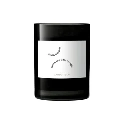 Outlet Candly & Co No. 3 Candle, It will happen when the time is right
