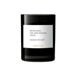 Outlet Candly & Co No. 2 Candle, Never make the same mistake
