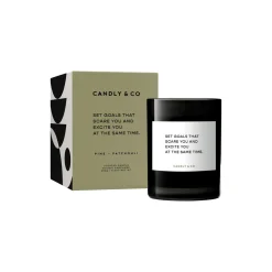 Candly & Co No. 4 Candle, Set goals that scare you and excite you at the same time> Lys & Duftlys
