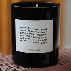 Best Candly & Co No. 7 Candle, Thank you merci grazie