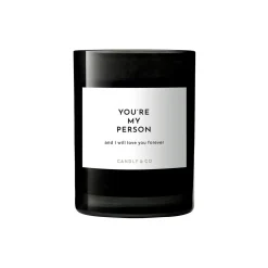 Hot Candly & Co No. 3 Candle, You are my person and I will love you forever