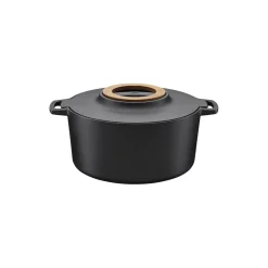 Hot Fiskars Norden støbejernsgryde 6 L, black