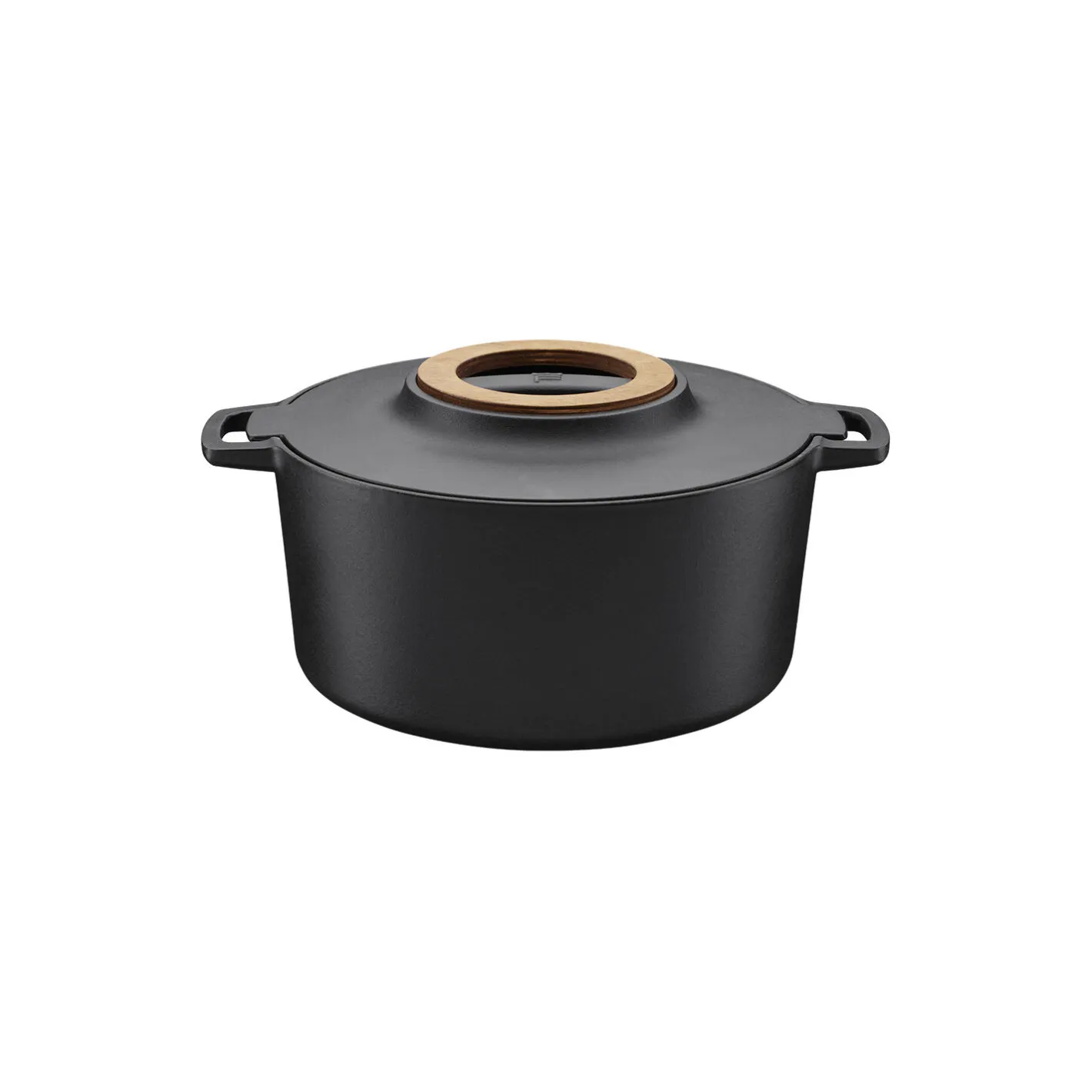 Hot Fiskars Norden støbejernsgryde 6 L, black